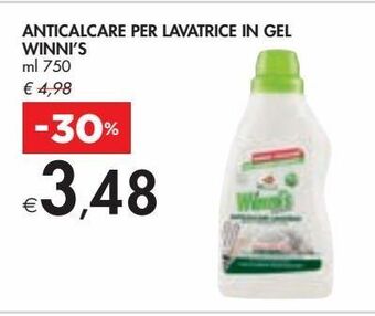 Bennet Anticalcare per lavatrice in gel winni's ml 750 offerta