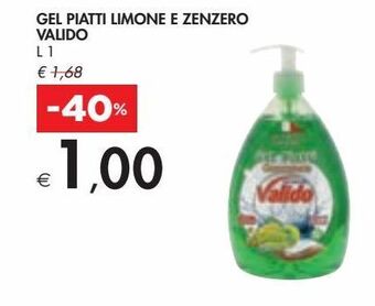 Bennet Gel piatti limone e zenzero valido l 1 offerta