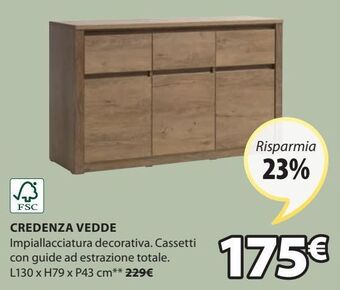 JYSK Credenza vedde offerta