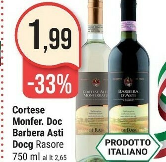 Supermercati Gulliver Vino offerta