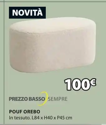 JYSK Pouf orebo offerta