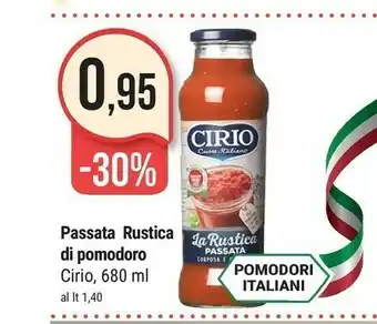 Supermercati Gulliver Cirio Passata Di Pomodoro offerta