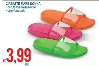 MD Discount Ciabatte Mare Donna offerta
