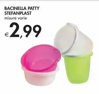 Bennet Bacinella patty stefanplast misure varie offerta