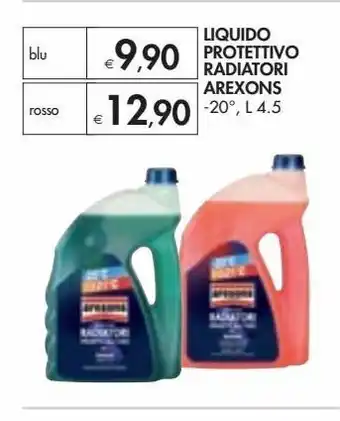 Bennet Liquido protettivo radiatori arexons —20°, l 4.5 blu offerta