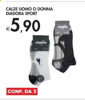 Bennet Calze uomo o donna diadora sport offerta