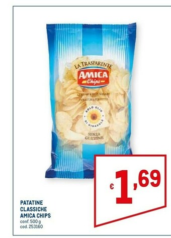Metro Amica chips Patatine Fritte offerta