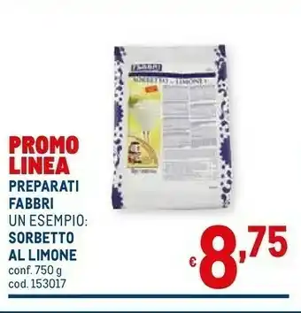 Metro Sorbetto offerta