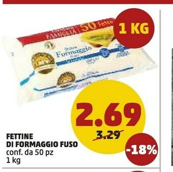 PENNY Fettine Di Formaggio Fuso offerta