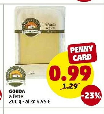 PENNY Sapor Di Cascina Gouda A Fette offerta