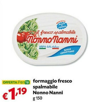 Pam Nonno Nanni - Il Fresco Spalmabile 150 G(ml) offerta