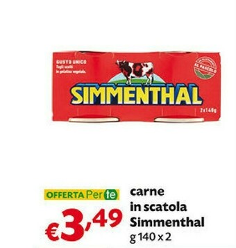 Pam Simmenthal Carne In Scatola offerta