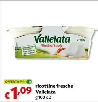 Pam Vallelata Vallelata - Ricottine Fresche Dolci Con Fragole offerta