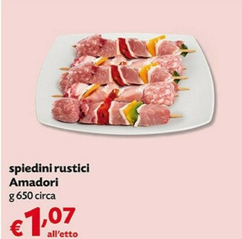 Pam Amadori Spiedini Rustici offerta