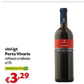 Pam Porta Vinaria Vini IGT offerta