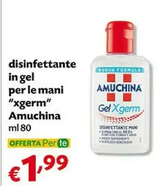 Pam Amuchina Disinfettante In Gel Per Le Mani Xgerm offerta