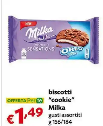 Pam Milka Milka - Cookie Sensations Oreo Creme 156 G(ml) offerta