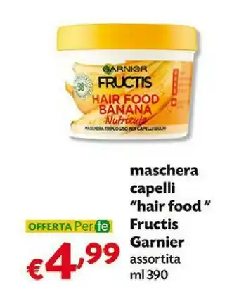 Pam Garnier Fructis Maschera Capelli Hair Food offerta