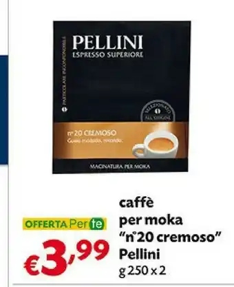 Pam Pellini - Espresso Superiore N. 20 Cremoso 250 G(ml) offerta