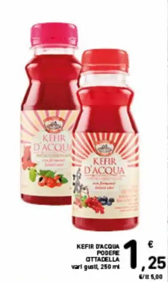Spazio Conad Kefir D'Acqua Podere Ottadella 250 ml offerta