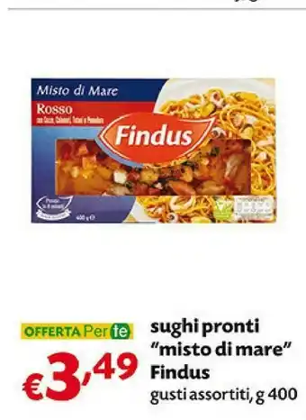 Pam Findus - Misto Di Mare Cozze E Vongole 400 G(ml) offerta