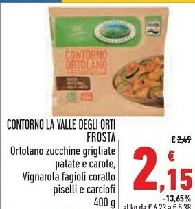 Conad La Valle degli Orti Contorno Ortolano 400 G(ml) offerta