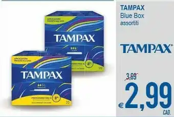 MD Discount Tampax Blue Box offerta