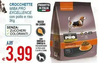 MD Discount Miba Pro Crocchette Excellence offerta
