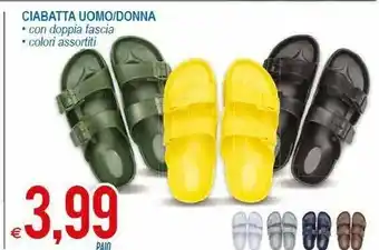 Ciabatta Uomo/donna
