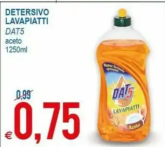 MD Discount Dat5 Detersivo Lavapiatti offerta