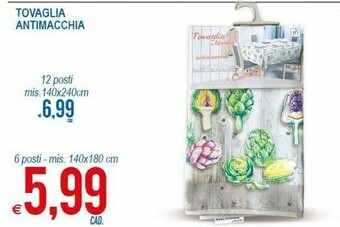 MD Discount Tovaglia Antimacchia offerta