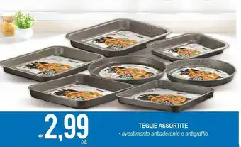 MD Discount Teglie Assortite Rivestimento Antiaderente E Antigraffio offerta