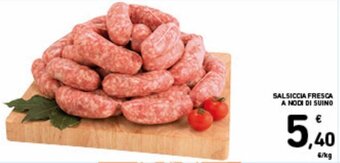 Spazio Conad Salsiccia Fresca a Nodi di suino offerta