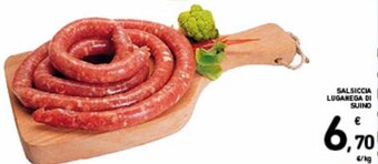 Salsiccia Luganega di suino