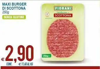 MD Discount Fiorani Maxi Burger Di Scottona offerta