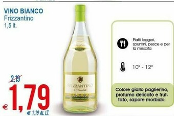 MD Discount Frizzantino Vino Bianco offerta