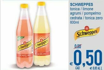MD Discount Schweppes Limone 600 G(ml) offerta