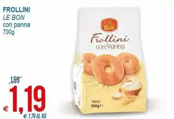 MD Discount Le Bon Frollini Con Panna offerta
