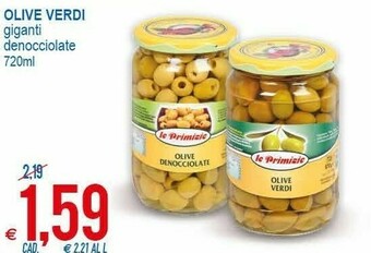 MD Discount Le Primizie Olive Verdi Giganti Denocciolate offerta