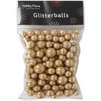 Action Palline glitterate hobby flora offerta