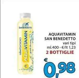 Mercatò San Benedetto Ready To Go Aquavitamin Gusto Arancia 400 G(ml) offerta