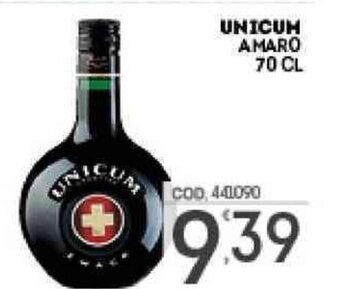 Eurocash Unicum Amaro 70 cl offerta