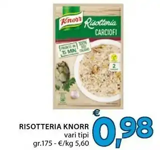 Knorr Riotteria Carciofi Knor Risotteria Vari Tipi Gr175