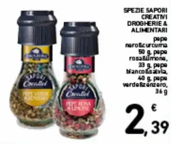 Spazio Conad Spezie Sapori Creativi Drogherie & Alimentari 50 g/33 g/40 g/36 g offerta