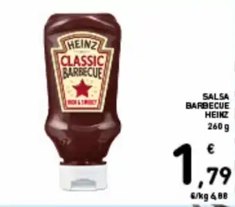 Spazio Conad Heinz Salsa Barbecue 260 g offerta