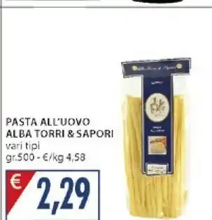 Mercatò Alba Pasta All'uovo Torri & Sapori Vari Tipi Gr500 offerta