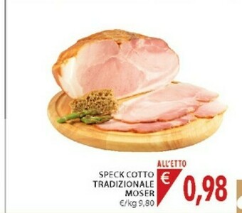 Mercatò Moser Speck Cotto Tradizionale offerta