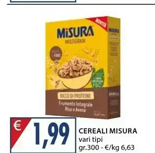 Mercatò Misura Cereali Vari Tipi Gr300 offerta