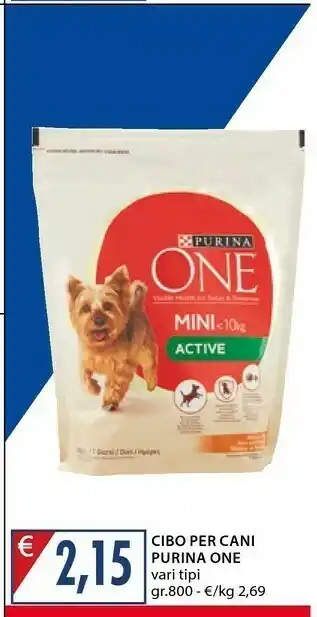 Mercatò Purina One Vari Tipi Gr800 offerta