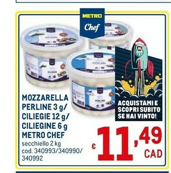 Metro Mozzarella offerta
